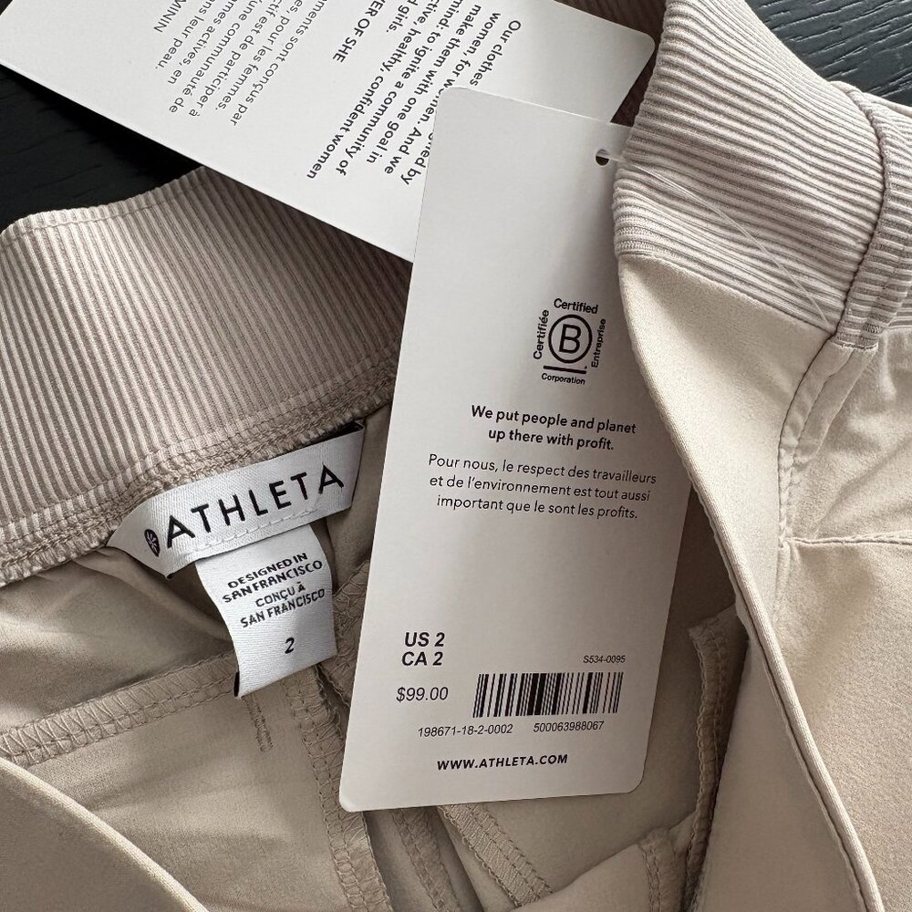 Brooklyn Mid Rise Ankle Pant NWT Sz2 Abalone